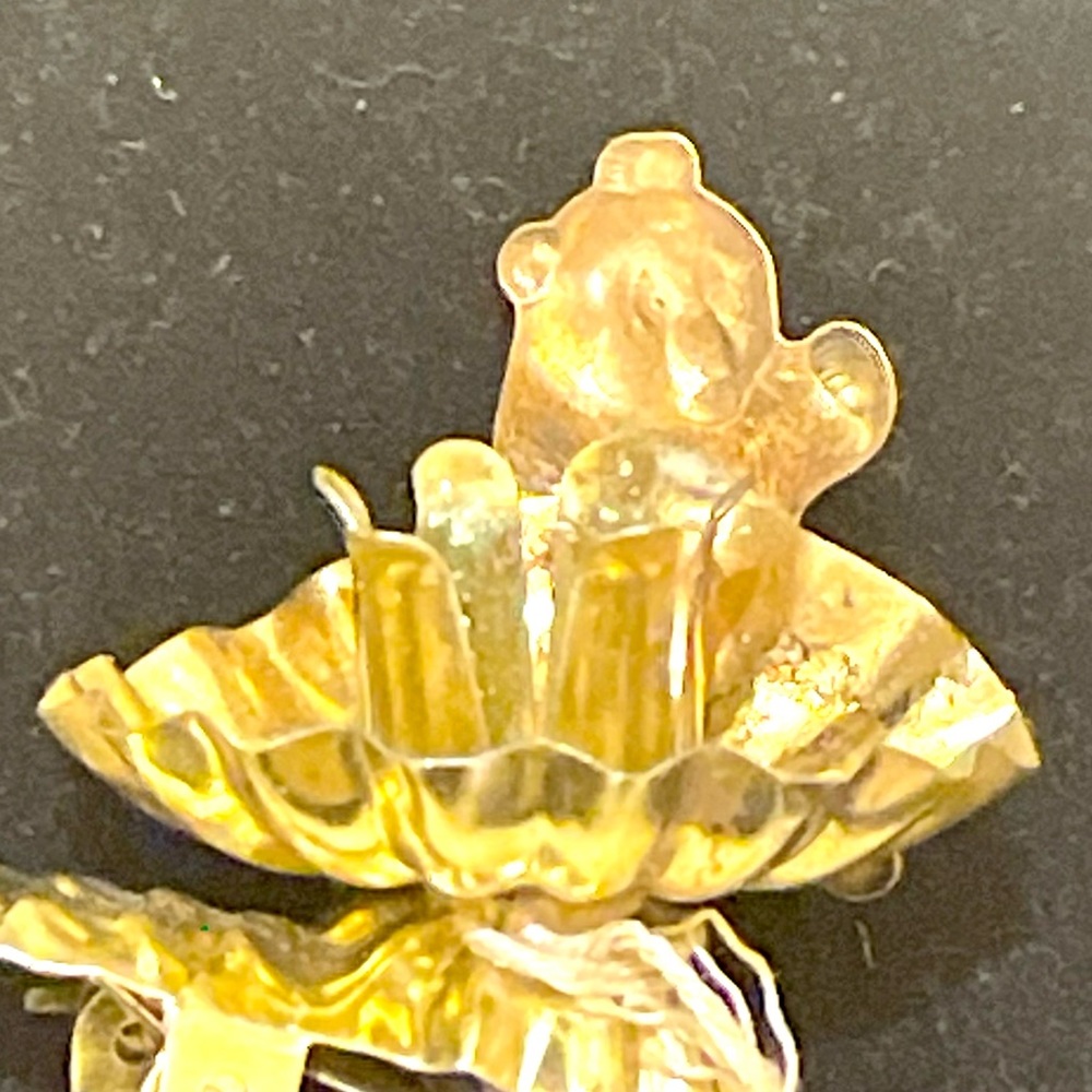 Victoriana Bear Clip-on Ornament from Laguna